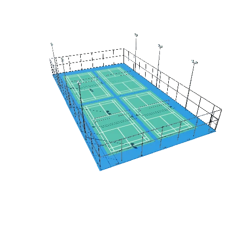 Badminton Court TypeA1 Triangulate21